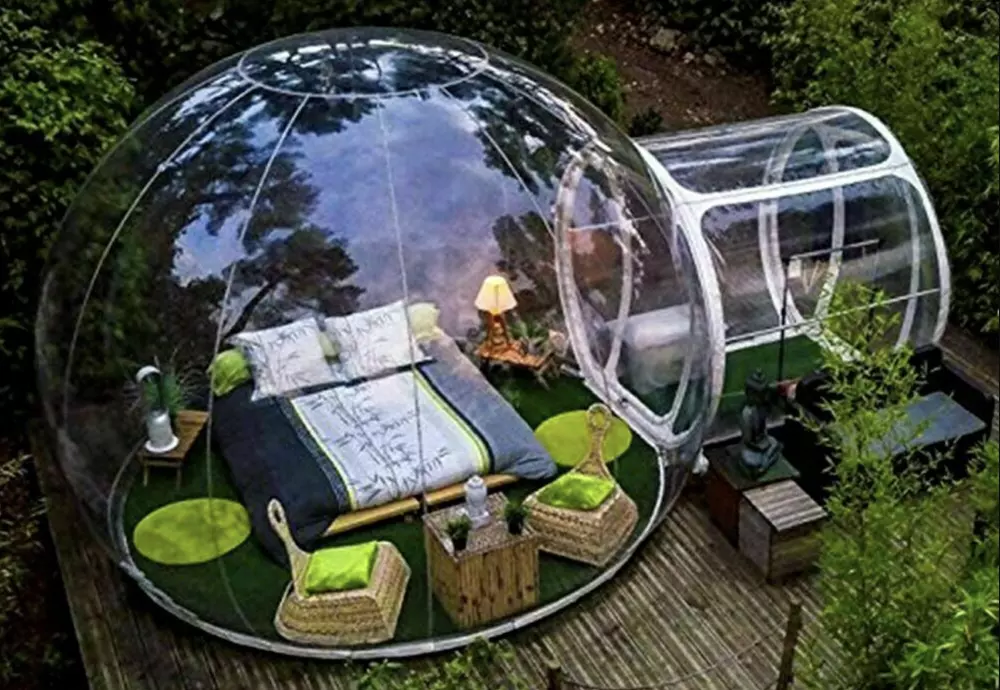 bubble tent stargaze