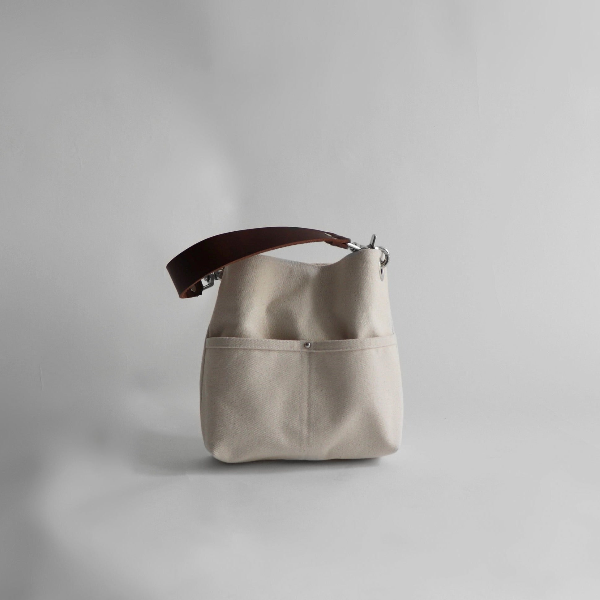 Mini Bag in Natural Canvas - Image 3