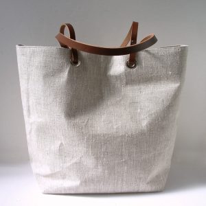 Alternative view of Natural Linen Tote Bag, The Minimalist